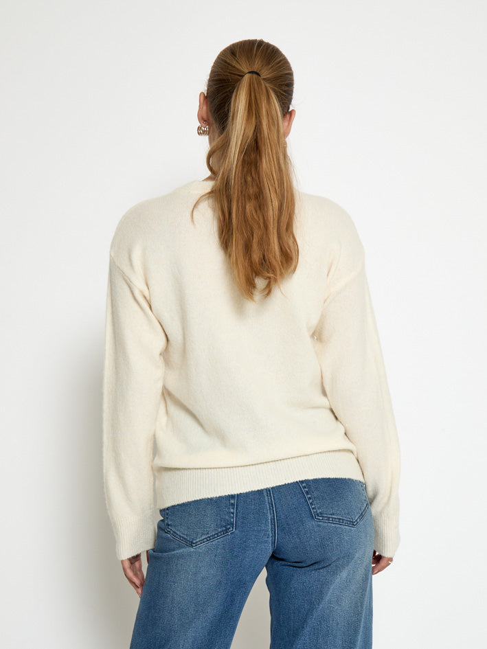 Peppercorn PCKATE PULLOVER Pullover 0065 Antique White