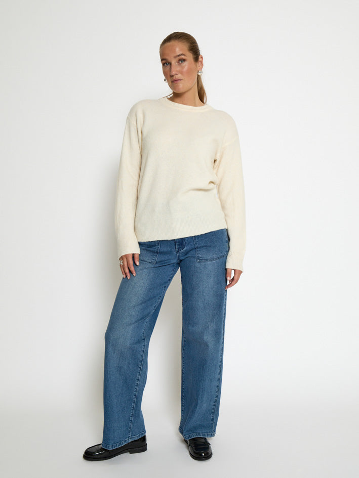 Peppercorn PCKATE PULLOVER Pullover 0065 Antique White