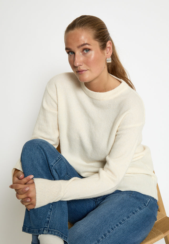 Peppercorn PCKATE PULLOVER Pullover 0065 Antique White