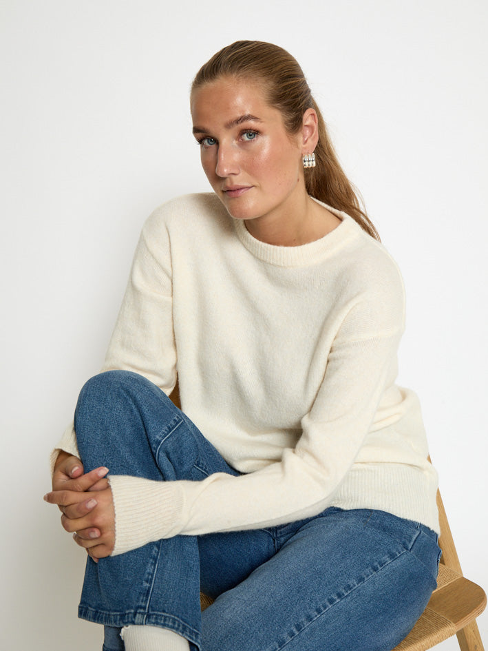 Peppercorn PCKATE PULLOVER Pullover 0065 Antique White