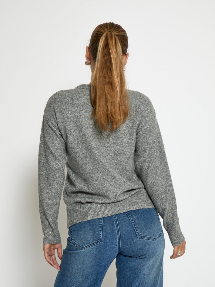 Peppercorn PCKATE PULLOVER Pullover 126M Steel Grey Melange