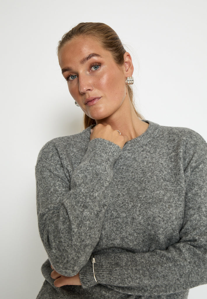 Peppercorn PCKATE PULLOVER Pullover 126M Steel Grey Melange