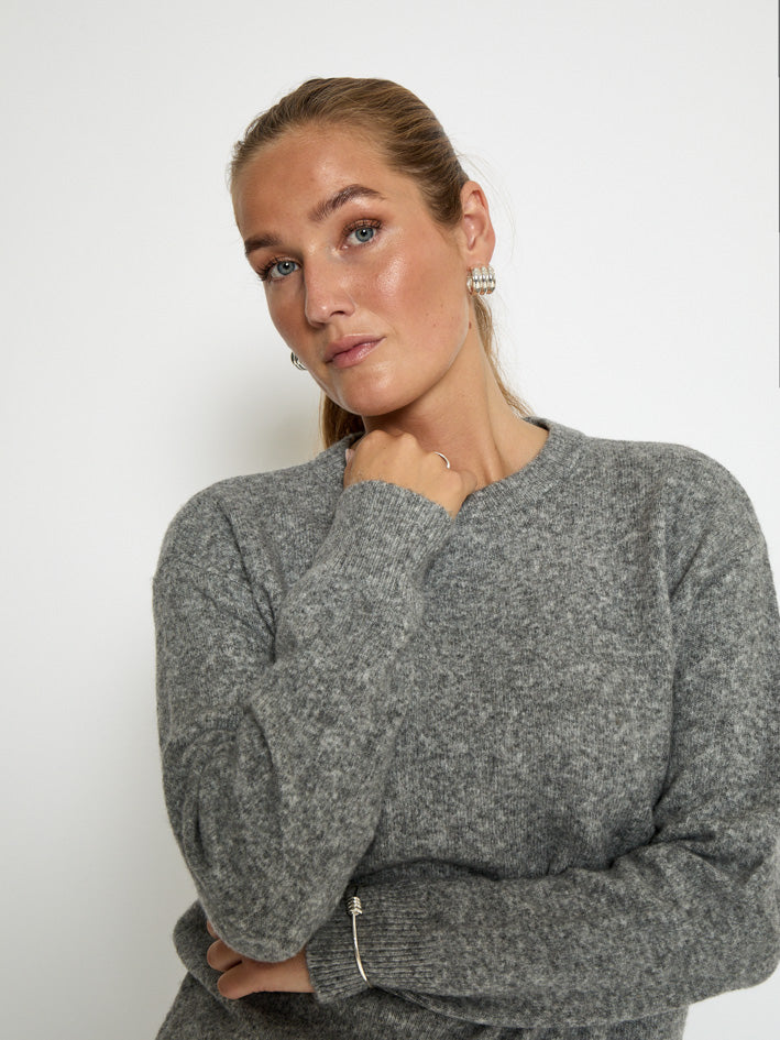 Peppercorn PCKATE PULLOVER Pullover 126M Steel Grey Melange