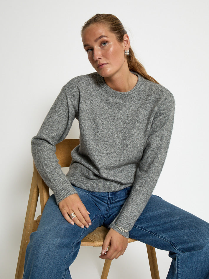 Peppercorn PCKATE PULLOVER Pullover 126M Steel Grey Melange