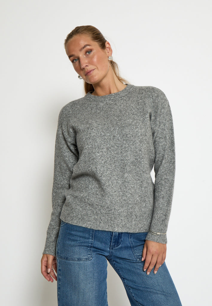 Peppercorn PCKATE PULLOVER Pullover 126M Steel Grey Melange