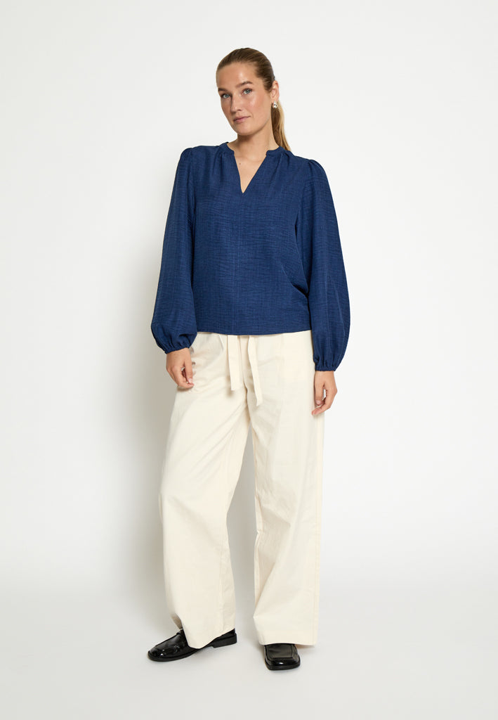 Peppercorn PCKaitlyn Blouse Blouse 5270M Black Iris melange