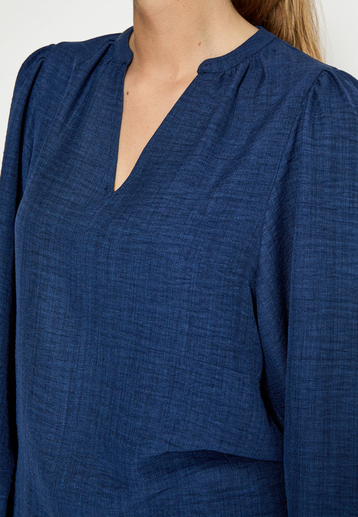 Peppercorn PCKaitlyn Blouse Blouse 5270M Black Iris melange