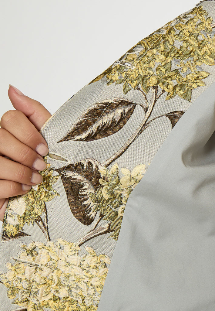 Peppercorn PCKaiza Jacket Jacket 2206J Fog Sand Jacquard