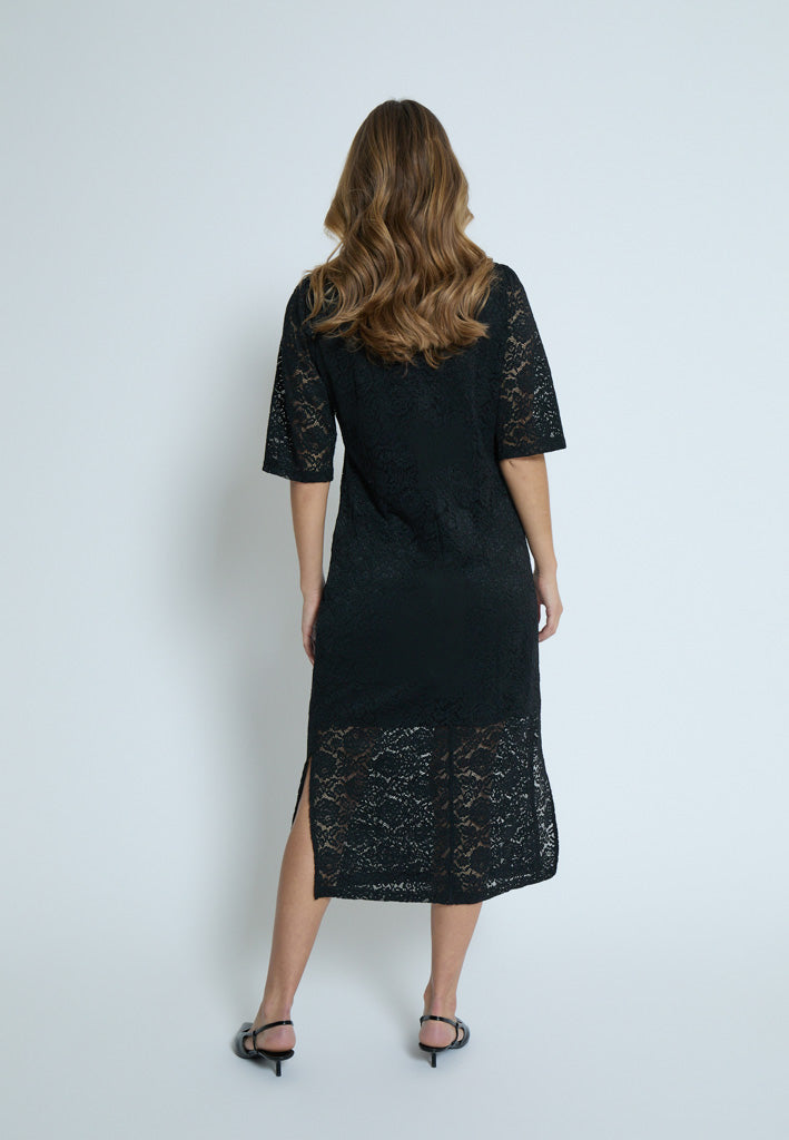 Peppercorn PCKaroline Lace Dress Dress 9000 Black