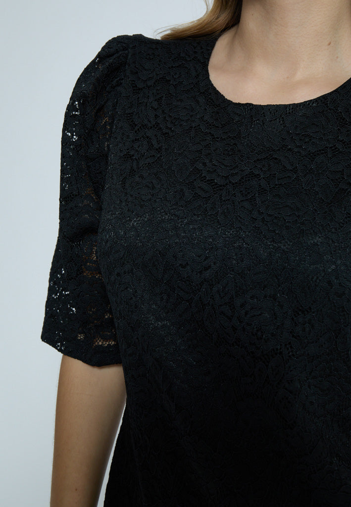 Peppercorn PCKaroline Lace Dress Dress 9000 Black