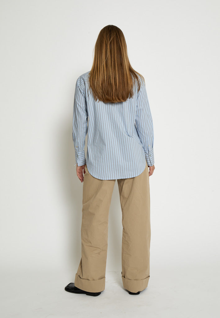 Peppercorn PCKassie Shirt Shirt 0202S Whitecap Str.