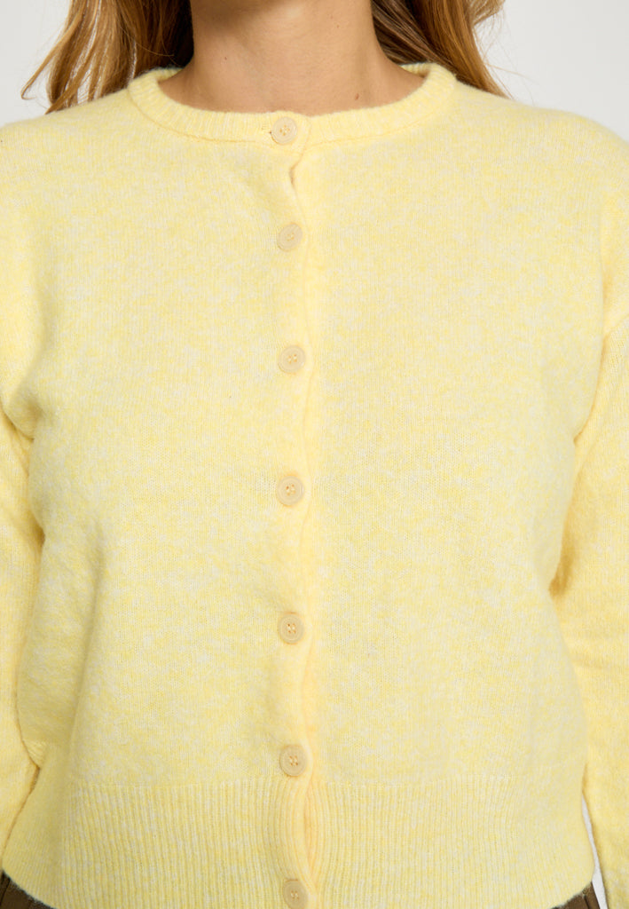 Peppercorn PCKate Cardigan Cardigans 1006M French Vanilla Mel.