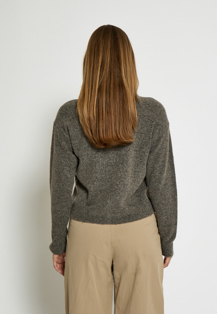 Peppercorn PCKate Cardigan Cardigans 364M Walnut Melange