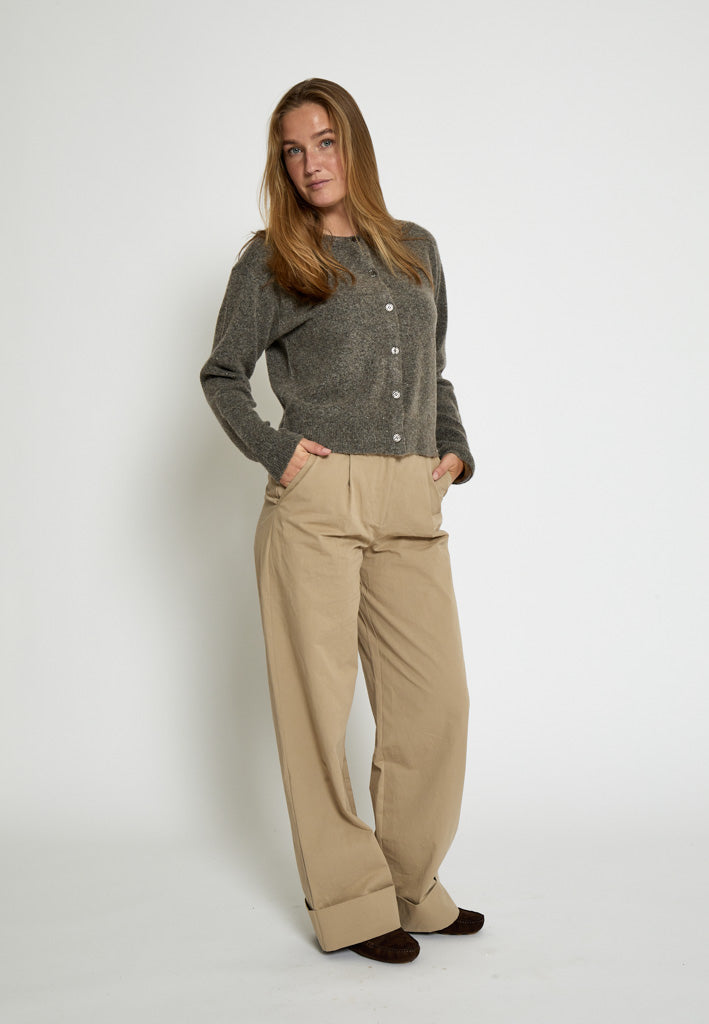 Peppercorn PCKate Cardigan Cardigans 364M Walnut Melange