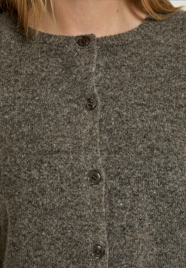 Peppercorn PCKate Cardigan Cardigans 364M Walnut Melange