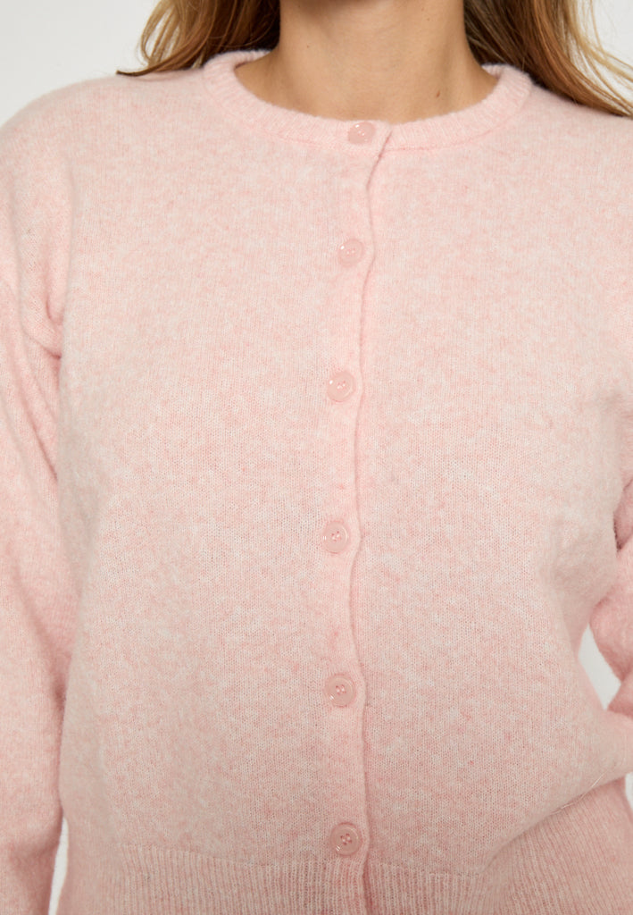 Peppercorn PCKate Cardigan Cardigans 4030M Pearl Blush Melange