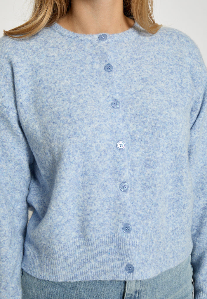 Peppercorn PCKate Cardigan Cardigans 7015M Hydrangea Melange