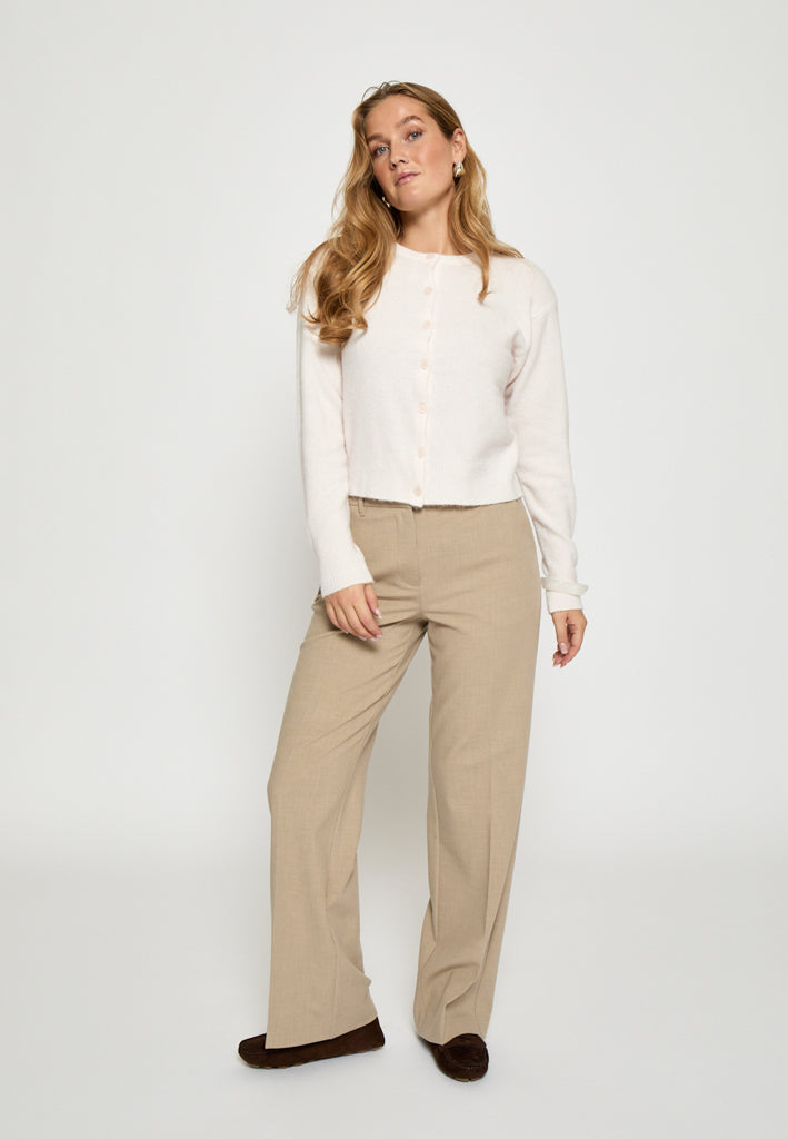 Peppercorn PCKate Cardigan Cardigans 7019M Shrinking Violet Melange