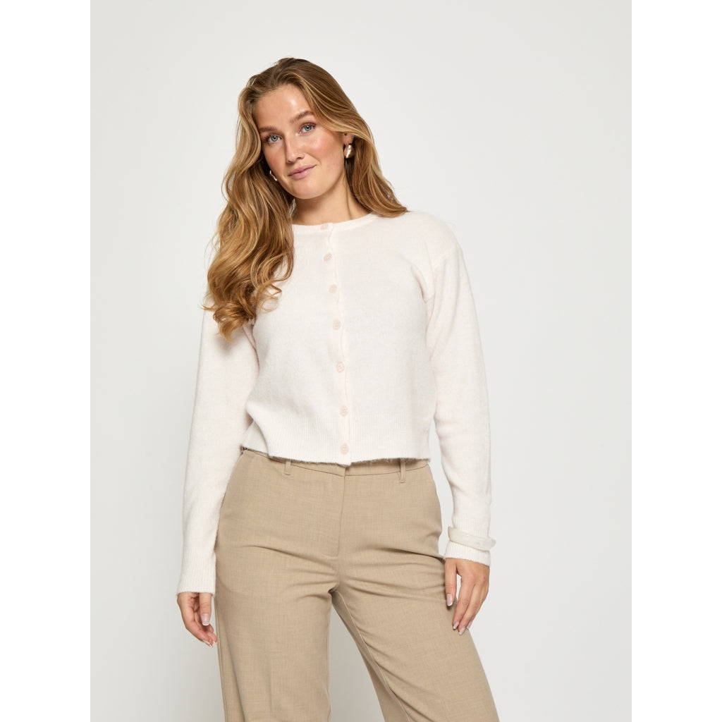 Peppercorn PCKate Cardigan Cardigans 7019M Shrinking Violet Melange