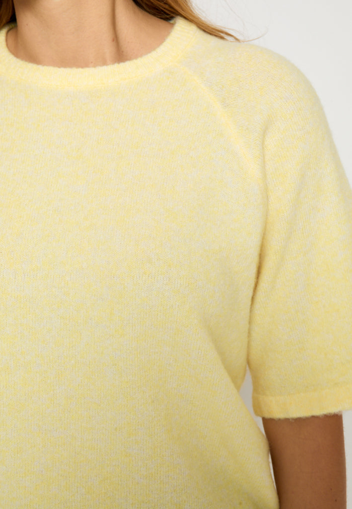 Peppercorn PCKate Knit Blouse Blouse 1006M French Vanilla Mel.