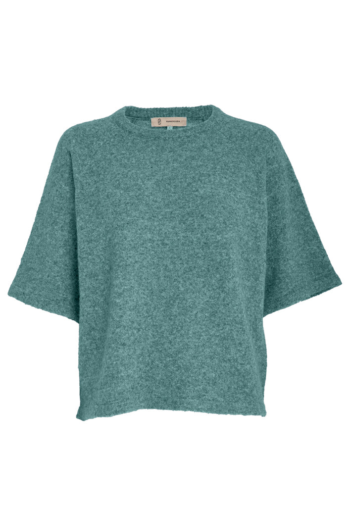Peppercorn PCKate Knit Blouse Blouse 480M North Atlantic Mel.
