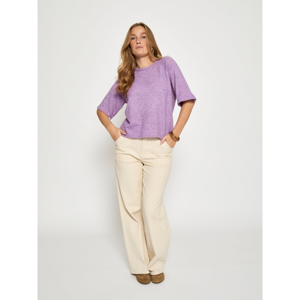 Peppercorn PCKate Knit Blouse Blouse 7605M Dewberry Lilac M