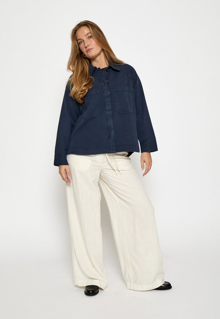 Peppercorn PCKelly Shirt Jacket Jacket 5270 Black Iris