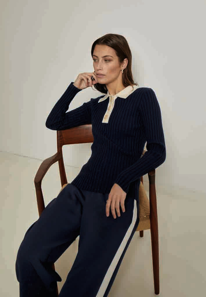 Peppercorn PCKimberly Knit Pullover Pullover 5270 Black Iris
