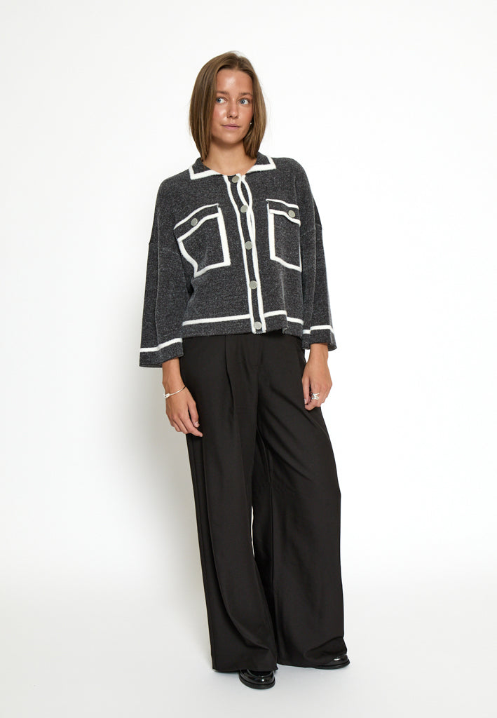 Peppercorn PCKylie Knit Cardigan Cardigans 9000 Black