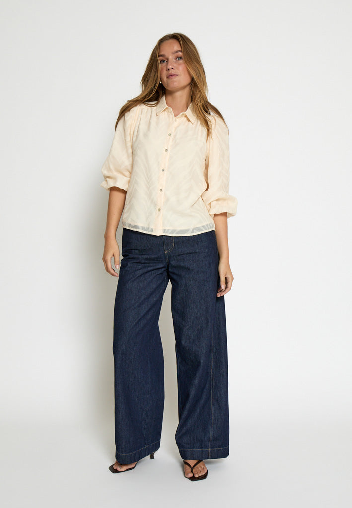 Peppercorn PCKyra Shirt Shirt 0202 Whitecap Grey