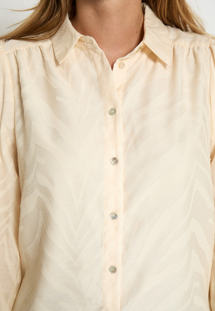 Peppercorn PCKyra Shirt Shirt 0202 Whitecap Grey