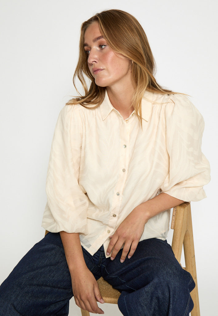 Peppercorn PCKyra Shirt Shirt 0202 Whitecap Grey