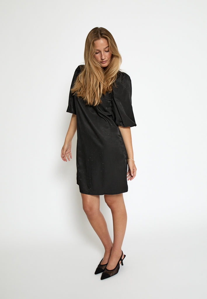 Peppercorn PCLeonora Short Dress Dress 9000 Black