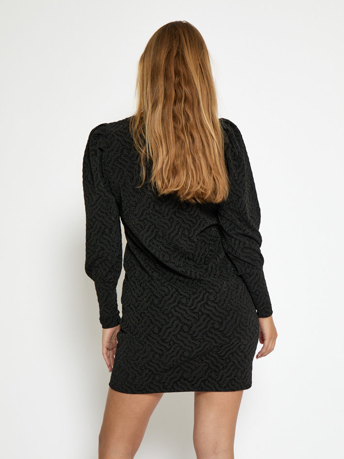 Peppercorn PCLia Anissa Dress Dress 9000J Black Jacquard