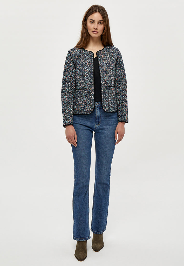 Peppercorn PCLinda HW Flared Jeans Jeans 9610 Mid Blue Denim