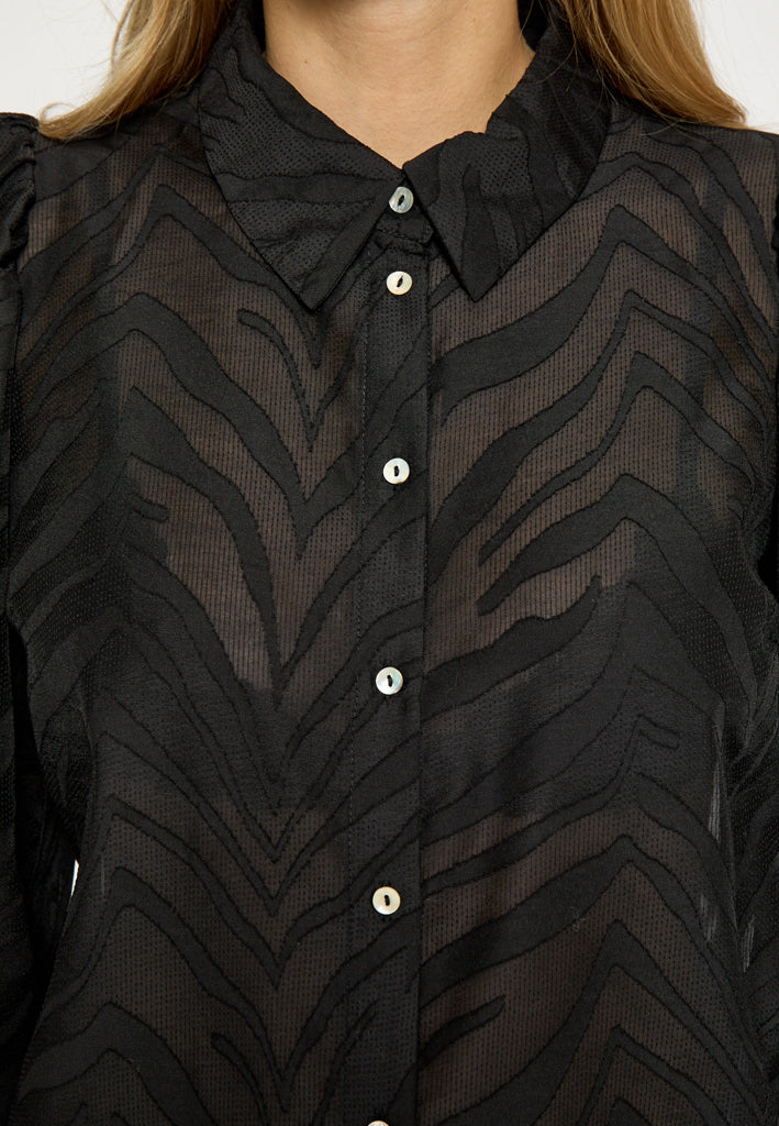 Peppercorn PCLinda Shirt Shirt 9000 Black