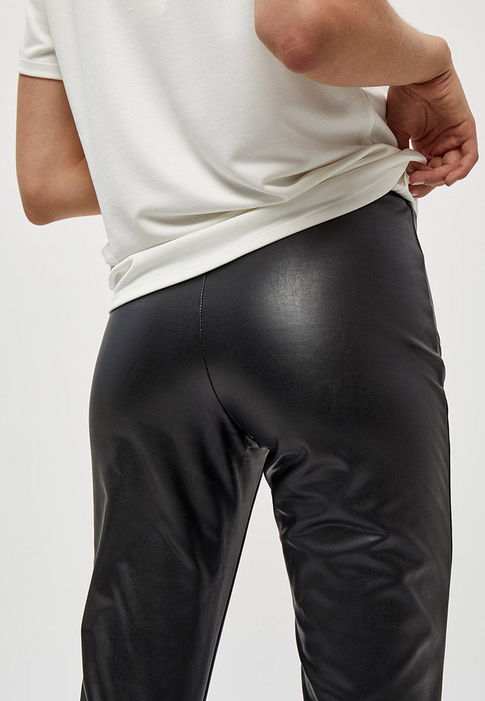 Peppercorn PCLinette PU Leggings Leggings 9000 Black
