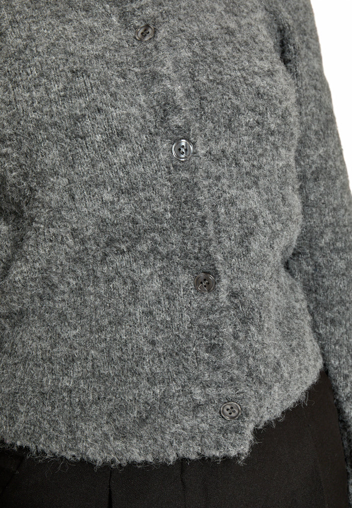 Peppercorn PCLiss GRS RWS Cardigan Cardigans 126M Steel Grey Melange