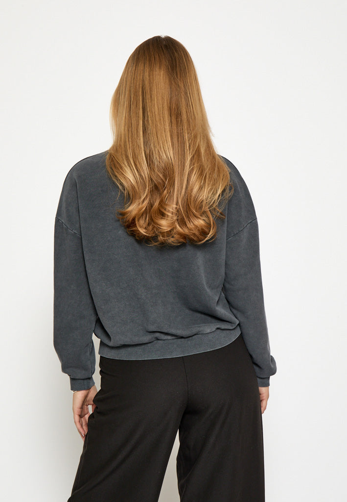 Peppercorn PCLiv Sweatshirt Sweatshirt 129 Dark Grey