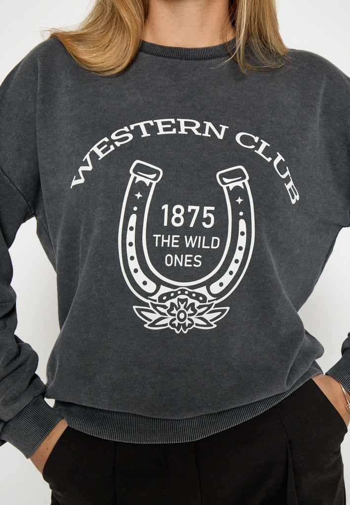 Peppercorn PCLiv Sweatshirt Sweatshirt 129 Dark Grey