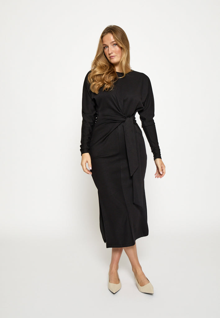 Peppercorn PCLizia Knot Dress Dress 9000 Black