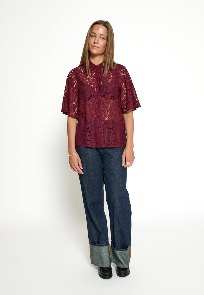 Peppercorn PCLola Shirt Shirt 0905 Tawny Port