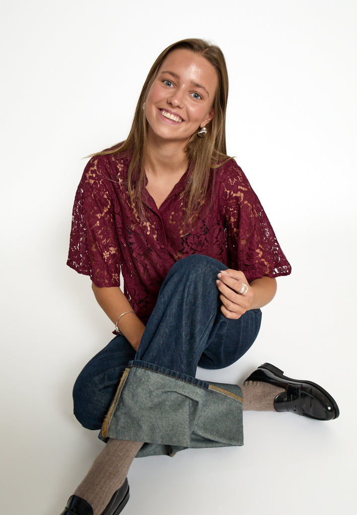 Peppercorn PCLola Shirt Shirt 0905 Tawny Port