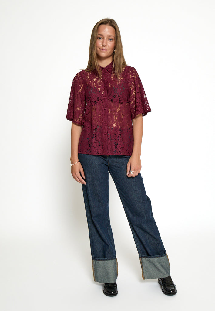 Peppercorn PCLola Shirt Shirt 0905 Tawny Port