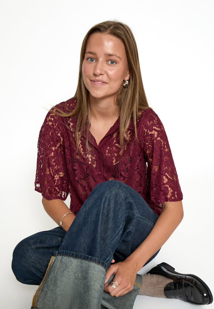 Peppercorn PCLola Shirt Shirt 0905 Tawny Port