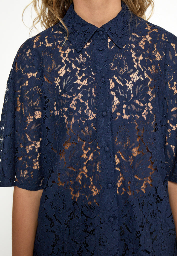 Peppercorn PCLola Shirt Shirt 1037 Ensign Blue
