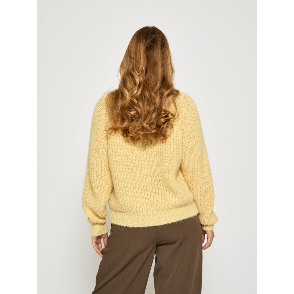 Peppercorn PCMabelle GRS Knit Cardigan Cardigans 1006 FRENCH VANILLA