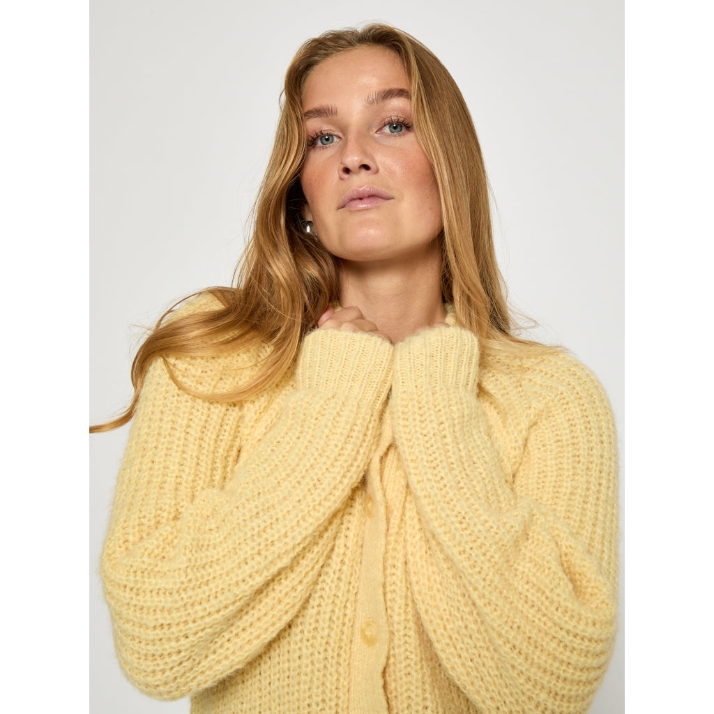 Peppercorn PCMabelle GRS Knit Cardigan Cardigans 1006 FRENCH VANILLA