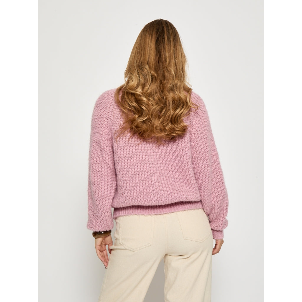 Peppercorn PCMabelle GRS Knit Cardigan Cardigans 4631 MAUVE MIST ROSE