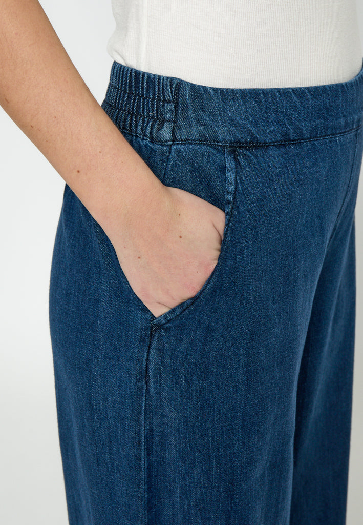 Peppercorn PCMadison Denim Pant Pant 9610 Mid Blue Denim